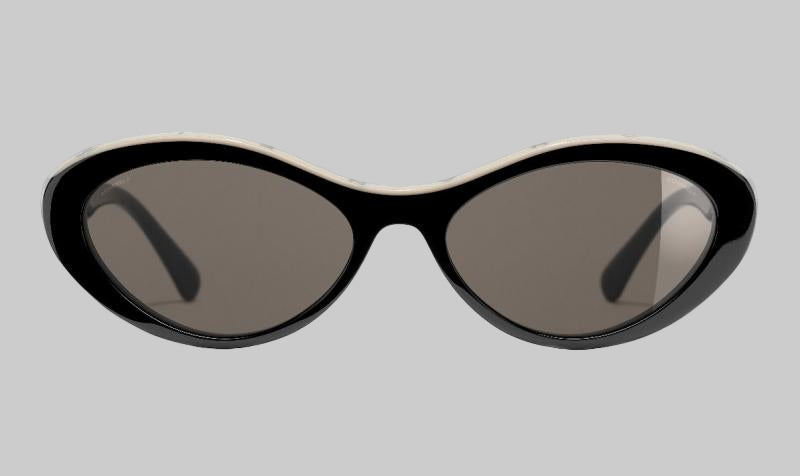 CHANEL 5416 Oval Sunglasses