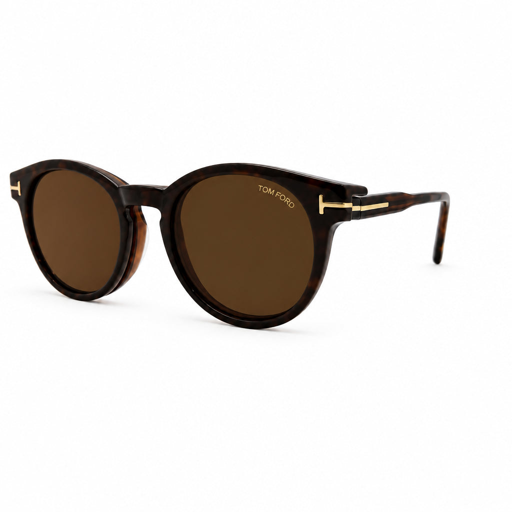 Tom Ford Eco TF5823-B 052 Blue Control With Clip On