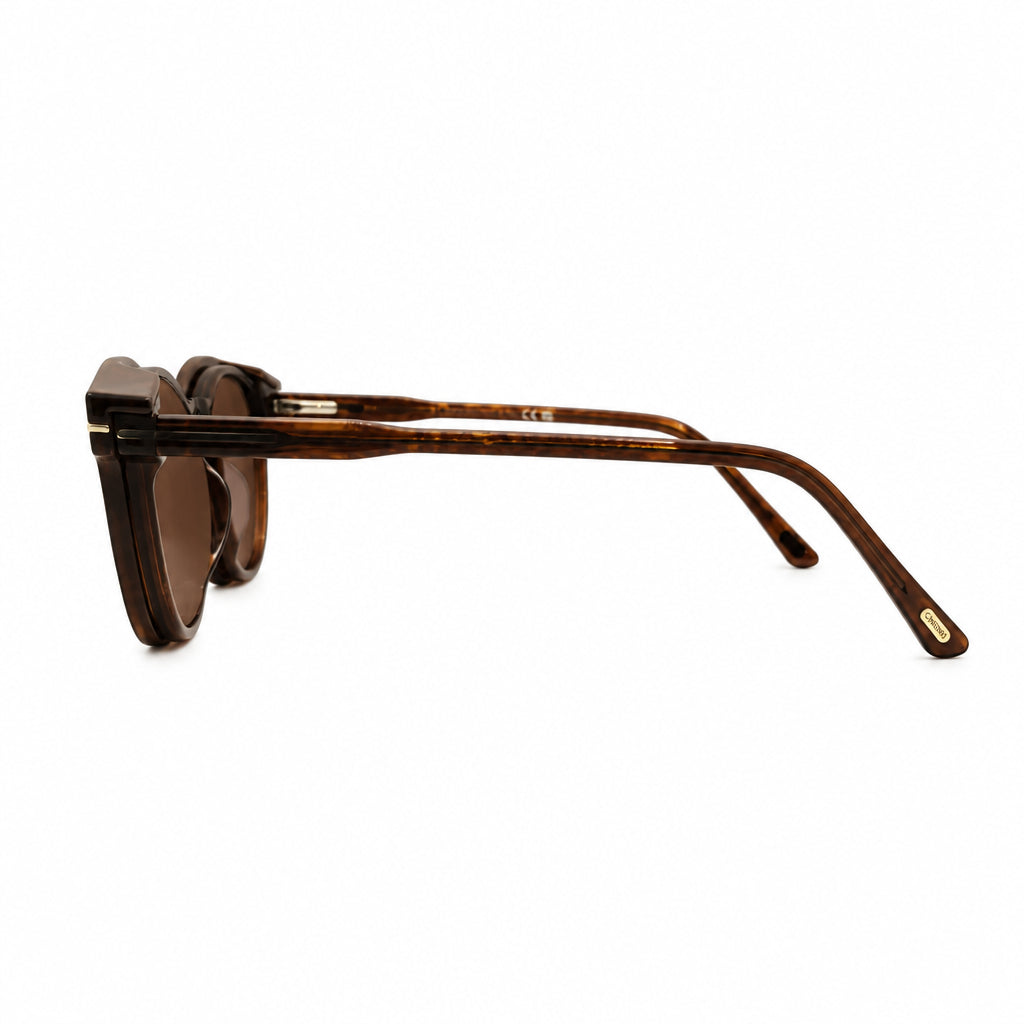 Tom Ford Eco TF5823-B 052 Blue Control With Clip On