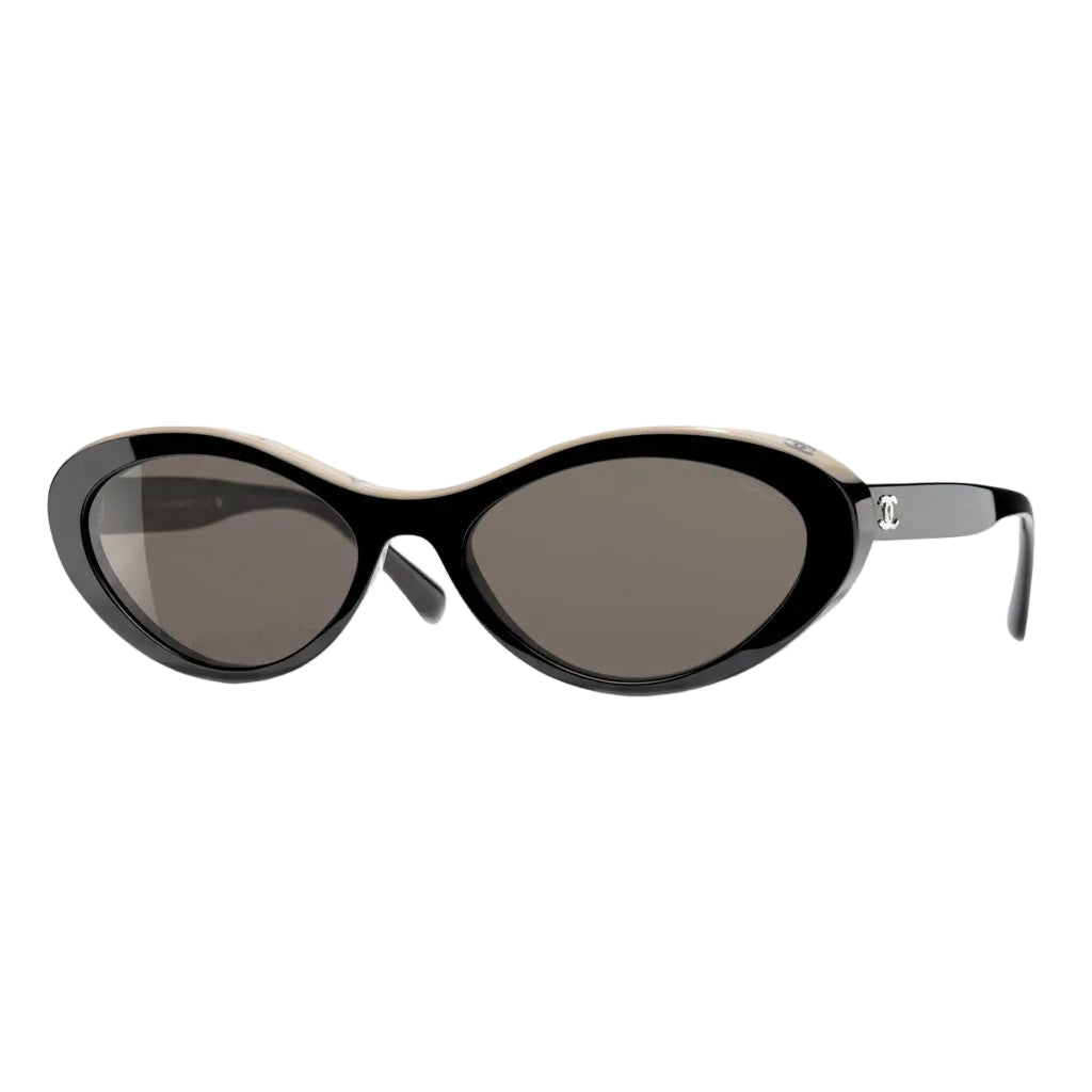 CHANEL 5416 Oval Sunglasses